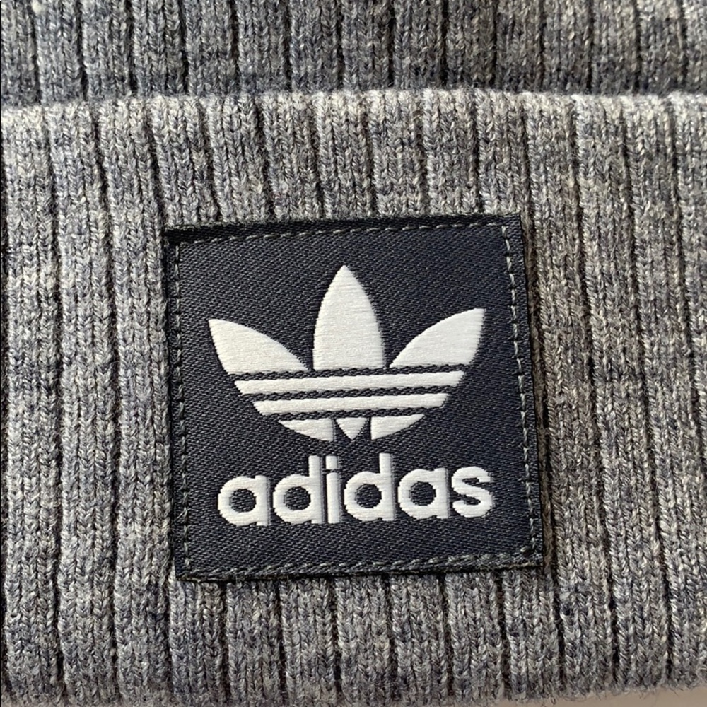Adidas • Originals Rib II Beanie Grey Heather - Picture 5 of 6